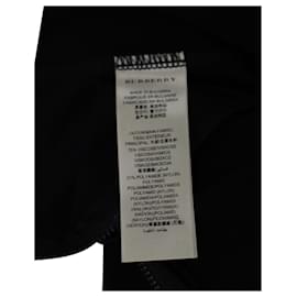 Burberry-Pantaloni Burberry Contour Back Zip in viscosa-Nero