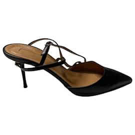 Aquazzura-Aquazzura Carolyne Pump 75 in nappa leather-Black