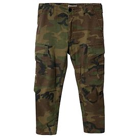Re/done Camouflage Cargo Pants in Multicolor Polyester Multiple colors