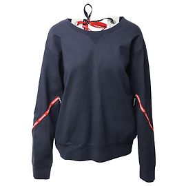 Autre Marque The Upside Pull à Lacets dans le Dos en Viscose Bleu Bleu Bleu Marine