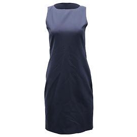 Theory Theorie Betty 2B Etuikleid aus marineblauer Wolle Marineblau