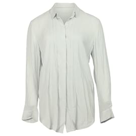 Iro-Camisa IRO com botões em seda artificial branca-Branco