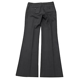 Theory-Theory Suit Pants in Dark Gray Wool-blend-Grey
