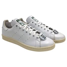Adidas-Adidas Stan Smith x Nigo 25th sneakers in white leather and logo-White