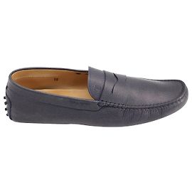 Tênis de direção Tod's Gommino em couro azul marinho Azul Azul marinho