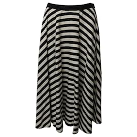 Ralph Lauren-Ralph Lauren Striped Skirt in Multicolor Cotton-Multiple colors
