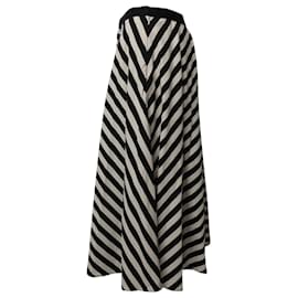 Ralph Lauren-Ralph Lauren Striped Skirt in Multicolor Cotton-Multiple colors