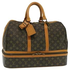 Louis Vuitton-LOUIS VUITTON Monogram Sac Sports Boston Bag M41444 LV Auth th2530-Other