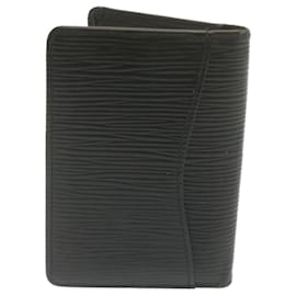 Louis Vuitton-LOUIS VUITTON Epi Organizer De poche Card Case Black M63582 LV Auth yk4047-Black