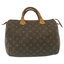 Louis Vuitton-Louis Vuitton Monogram Speedy 30 Hand Bag M41526 LV Auth pt672-Other