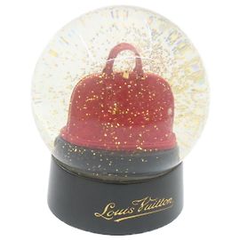 LOUIS VUITTON Snow Globe Alma Clear LV Auth nh453 Other
