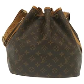 Louis Vuitton-LOUIS VUITTON Monogram Petit Noe Shoulder Bag M42226 LV Auth yk4028-Other