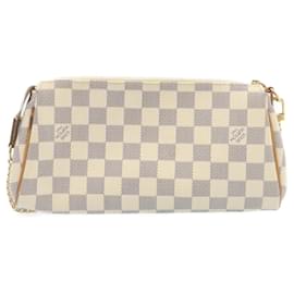 Louis Vuitton-Louis Vuitton Damier Azur Eva 2Way Shoulder Hand Pouch N55214 LV Auth rz042-Other