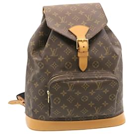 Louis Vuitton-LOUIS VUITTON Monogram Montsouris GM Backpack M51135 LV Auth br444-Other