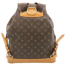 Louis Vuitton-LOUIS VUITTON Monogram Montsouris GM Backpack M51135 LV Auth br444-Other