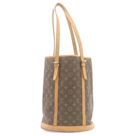 Louis Vuitton-LOUIS VUITTON Monogram Bucket GM Shoulder Bag bs465 LV Auth hs714-Other