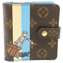 LOUIS VUITTON Carteira de noivo Monogram Compact zip M60036 LV Auth ar6374 Monograma