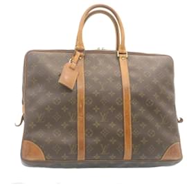 Louis Vuitton-LOUIS VUITTON Monogram PorteDocuments Voyage Business Bag M53361 Auth ar LV6394-Monogramme