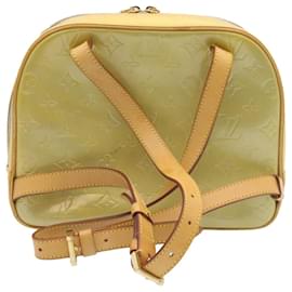 Louis Vuitton-LOUIS VUITTON Monogram Vernis Marrey Backpack Gris M91038 LV Auth th2030-Other