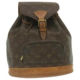 Louis Vuitton-LOUIS VUITTON Monogram Montsouris MM Backpack M51136 LV Auth rz155-Other
