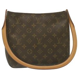 Bolsa de ombro LOUIS VUITTON Monograma Looping MM M51146 LV Auth pt918 Outro