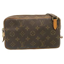Louis Vuitton-Bolsa de ombro LOUIS VUITTON Monogram Marly Bandouliere M51828 LV Autenticação cl006-Outro