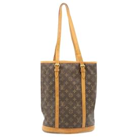 Louis Vuitton-LOUIS VUITTON Monogram Bucket GM Shoulder Bag bs465 LV Auth pt528-Other