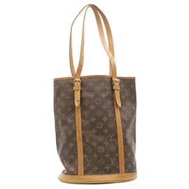 Louis Vuitton-LOUIS VUITTON Monogram Bucket GM Shoulder Bag bs465 LV Auth ai331-Other