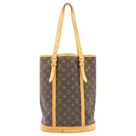 Louis Vuitton-LOUIS VUITTON Monogram Bucket GM Shoulder Bag bs465 LV Auth ai329-Other