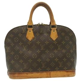 Louis Vuitton-LOUIS VUITTON Monogram Alma Hand Bag M51130 LV Auth ac603-Monogram