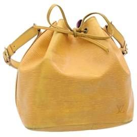 Louis Vuitton-LOUIS VUITTON Epi Petit Noe Shoulder Bag Yellow M44109 LV Auth yk3979-Yellow