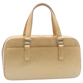 Louis Vuitton-LOUIS VUITTON Monogram Mat Shelton Hand Bag Beige M55177 LV Auth ki1703-Beige