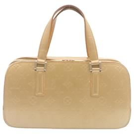 Louis Vuitton-LOUIS VUITTON Monogram Mat Shelton Hand Bag Beige M55177 LV Auth ki1703-Beige