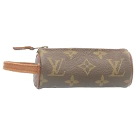 Louis Vuitton-LOUIS VUITTON Monogram Etui 3 Ball de Golf Ball Case Pouch M58249 LV Auth ro200-Monogram