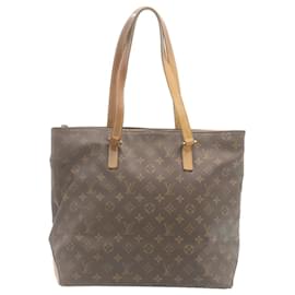 Louis Vuitton-LOUIS VUITTON Monogram Cabas Mezzo Tote Bag M51151 LV Auth lt278-Other