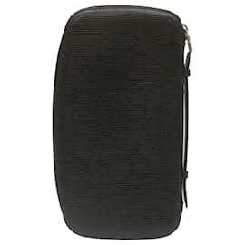 Louis Vuitton-LOUIS VUITTON Organizer Atholl Travel Case Black M63042 LV Auth hs921-Black