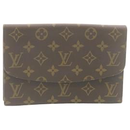 Louis Vuitton-Louis Vuitton Monogram Pochette rabat 20 Clutch Bag M51935 LV Auth ar6455-Monogram