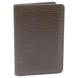 Louis Vuitton-LOUIS VUITTON Epi Organizer De Poche Card Case Vintage mocha M63583 Auth yk3708-Other