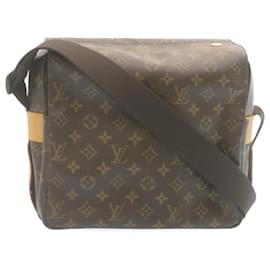 Louis Vuitton-LOUIS VUITTON Monogram Naviglio Shoulder Bag M50205 LV Auth ai314-Monogram