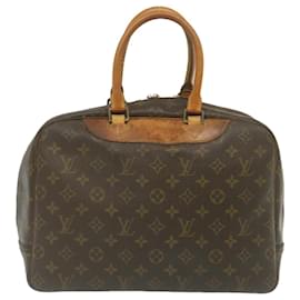Louis Vuitton-Bolsa M LOUIS VUITTON Monogram Deauville M47270 LV Auth rz174-Outro
