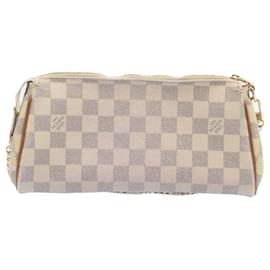 Louis Vuitton-Louis Vuitton Damier Azur Eva 2Way Shoulder Hand Pouch N55214 LV Auth 28887-Other