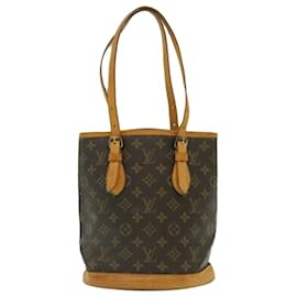 Louis Vuitton-LOUIS VUITTON Monogram Bucket PM Shoulder Bag M42238 LV Auth pt769-Other