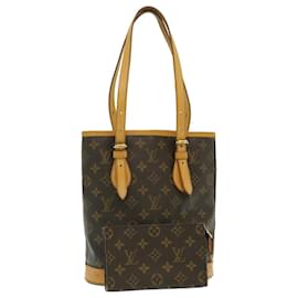 Louis Vuitton-LOUIS VUITTON Monogram Bucket PM Shoulder Bag M42238 LV Auth pt741-Other