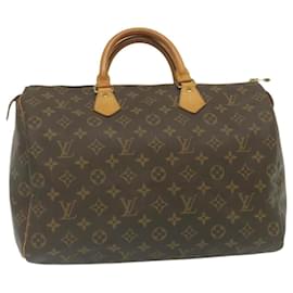 Louis Vuitton-Louis Vuitton Monogram Speedy 35 Hand Bag M41524 LV Auth pt949-Other