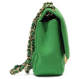 Chanel-Handbags-Green,Gold hardware