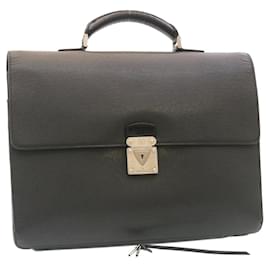Louis Vuitton-Louis Vuitton Taiga Robusto 3 Sac Business Noir M31032 LV Auth pt544-Noir