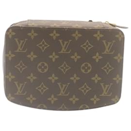 Louis Vuitton-LOUIS VUITTON Monogram Pochette Monte Carlo Schmuckkästchen M47350 LV Auth yk3992-Andere