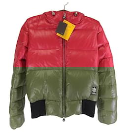 Fendi-FENDI FENDI Down jacke down jacket size46 Red-Red
