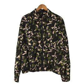 FENDI ◆ Nylonjacke /-/ Nylon / Grün / Camouflage Grün