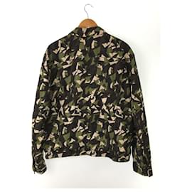 Fendi-FENDI ◆ Nylon jacket /-/ Nylon / Green / Camouflage-Green